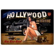 PLAQUE DECORATIVE SEXY PIN UP