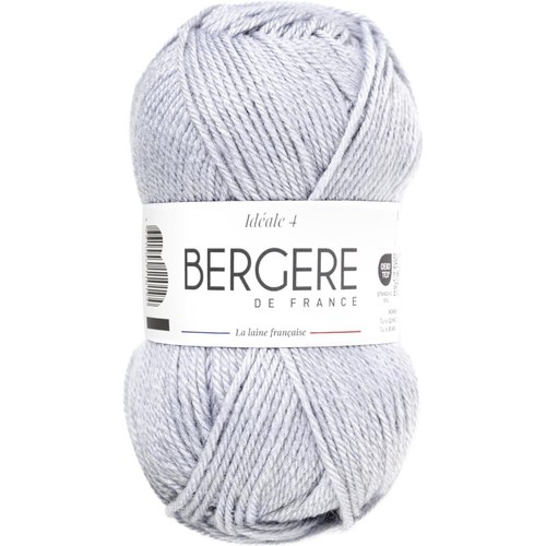 Pelote laine gris perle - de,