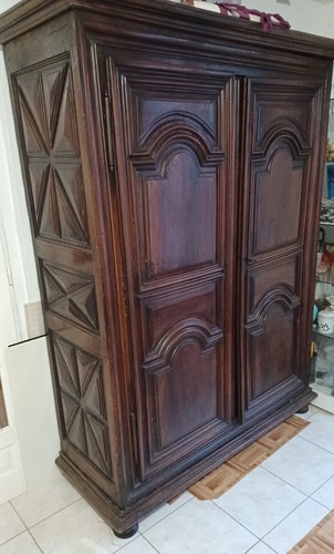 Armoire époque louis xiii - armoire,