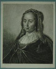Portrait D'une Dame Avec Un