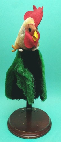 Ancienne marionnette coq - ancienne,