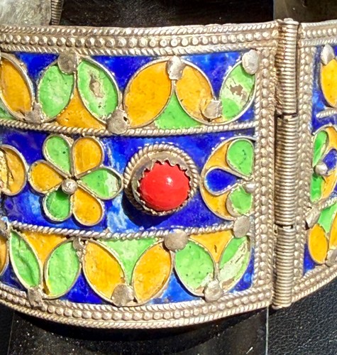 Manchette berbère argent - manchette,