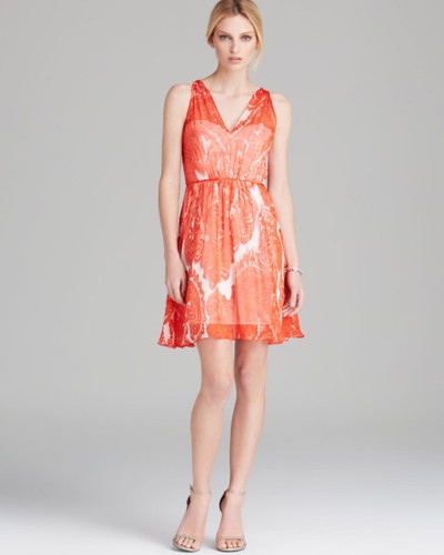 Milly poppy red white anna - white,