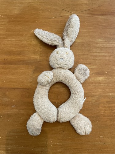 Doudou peluche lapin hochet - doudou,