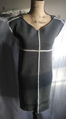 Robe lacoste gris anthracite - robe,