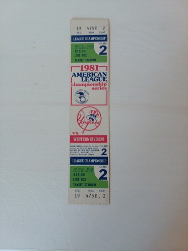 1981 yankees championship - 1981,