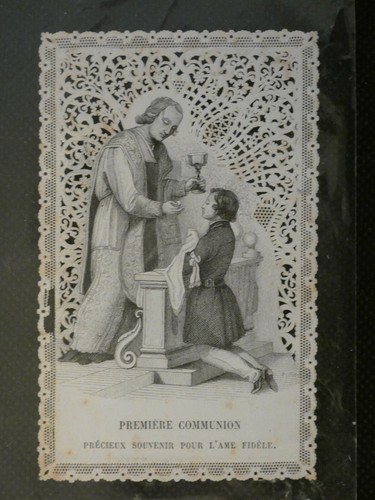Image pieuse canivet dentelle - pieuse,