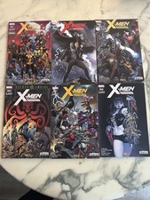 LOT 6 COMICS X-MEN RESURRXION 001 002 003 004 007 008 MARVEL PANINI COMICS 2017