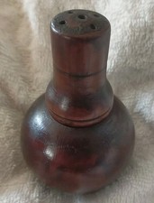 Poivrière Ancienne en Bois Tourné - Art populaire - Artisanal - 50's