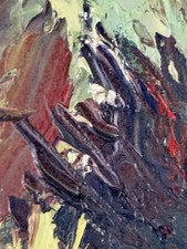 Tableau ancien huile paysage