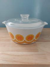 Casserole corningware orange - corningware,