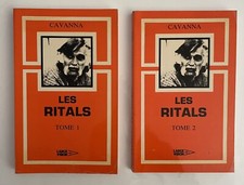 Cavanna, Les Ritals, Tome 1 & 2 ** Comme neuf** 1ère éd. Large vision, 1981