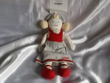 Doudou poupée fille chiffon