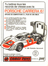 PUB VEHICULE MINIATURE  "