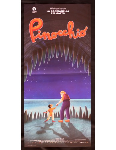 Affiche pinocchio enzo - enzo, d'alò