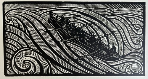 René quillivic gravure - quillivic, sur