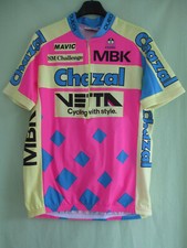 Maillot Cycliste Chazal Vetta MBK SMS Challenge France 1993 - 6 / XL