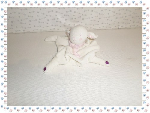 Mini doudou plat - @, carré