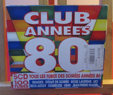 5 CD- 100 Tubes- Club années