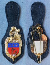 GARDE RÉPUBLICAINE DE PARIS - DELSART, SUR CUIR