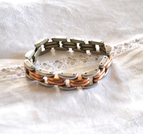 Bracelet chaîne articulé - , en