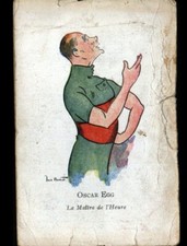 SPORT VELO TOUR de FRANCE & d'ITALIE / Caricature Coureur Suisse Oscar EGG