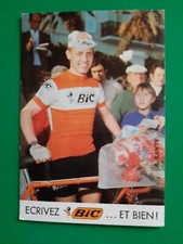 CYCLISME carte cycliste ALAIN SANTY équipe BIC 1970