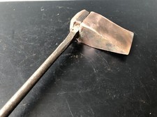 Vintage Ancien Fer à Souder Étain cuivre Panne Outil Métier Art Populaire Forgé