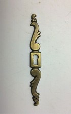 entree de serrure laiton porte meuble - h 137 mm - 4 disponibles