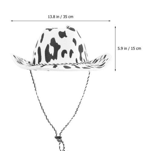 Chapeau cowgirl imprimé - de,