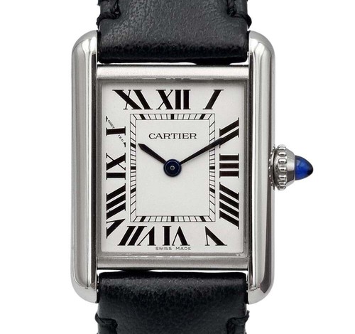 Cartier montre tank must - tank, steel