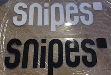 Patch Sponsor SNIPES maillot short NO Porté Football 2025 PSG PARIS ST GERMAIN 