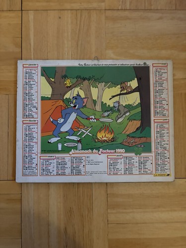Almanach poste 1990 - poste,