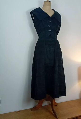 Robe noire jean - noire,