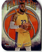2025 Topps Finest NBA N° F-2 LeBron James Finisseurs Refractor