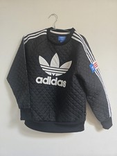 Sweat Adidas x Rita Ora noir matelassé – Taille XS- Neuf