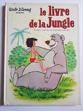 Livre Walt Disney Le Livre De La Jungle de 1967