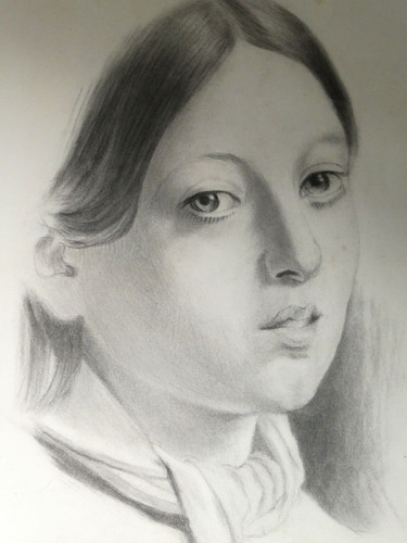 Original pencil drawing - original,