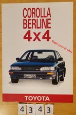 TOYOTA COROLLA BERLINE 4X4