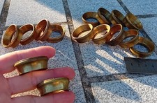 1 ancien bronze ameublement sabot pied de meuble, décoration de meuble  N°13A