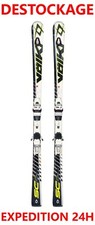 ski adulte VOLKL "RACE TIGER SC UVO " taille : 175 cm = 1 mètre 75 + fixations