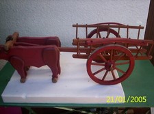 Ancien jouet attelage dejou - ancien,