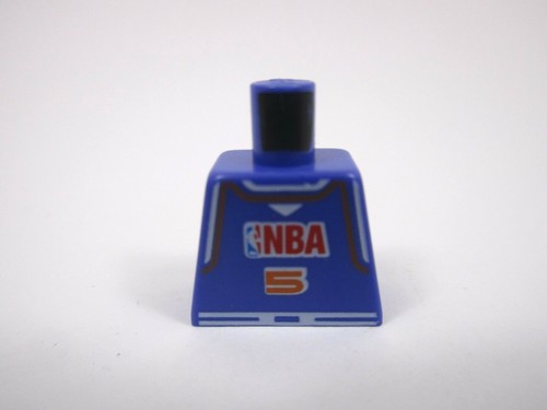 Lego sports minifig torso - sports, nba