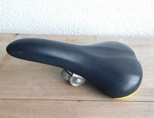 SELLE de VELO ROYAL italy MADE italie BIKE VTT ville JAUNE NOIRE saddle