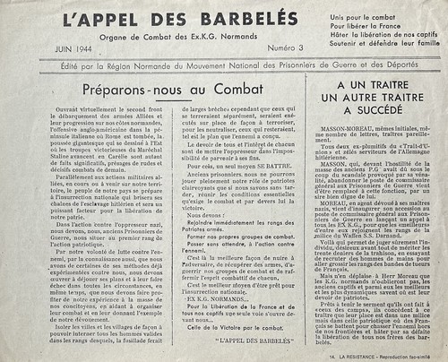 Journal tract appel - tract, des