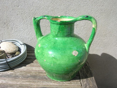 Ancienne cruche eau - cruche, en