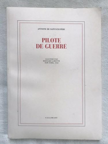 Pilote guerre antoine - de, de