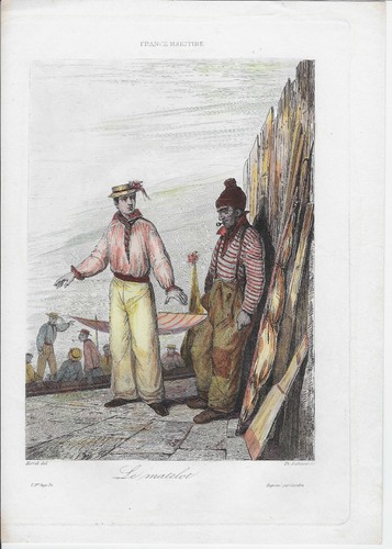 France maritime gravure - la, maritime.