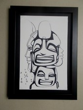Dessin Original de Dan Plasma , Street Art Graffiti 