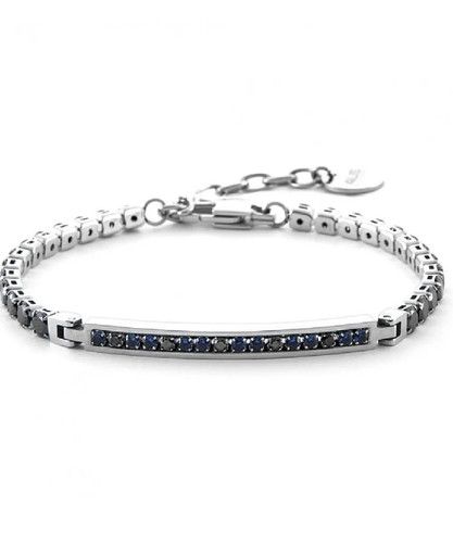Bracelet steel tennis targa - bracelet,